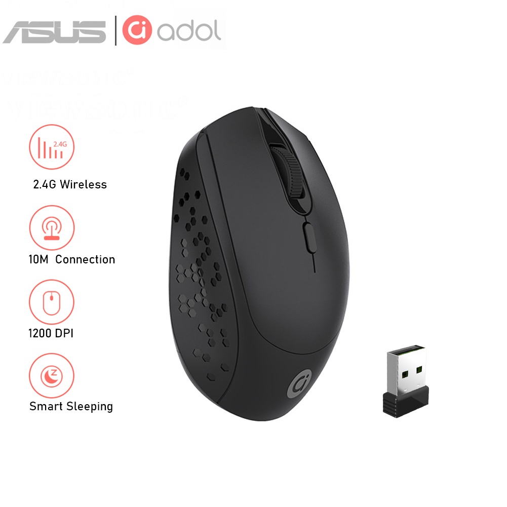 Chuột Không Dây Thông Minh Asus adol MS001 2.4G