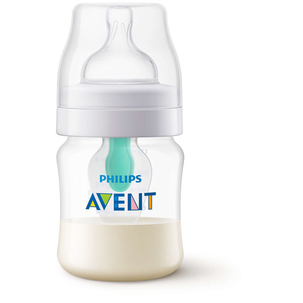 Bình sữa AVENT Classic 125-260ml giảm đầy hơi với van giữ sữa Airfree