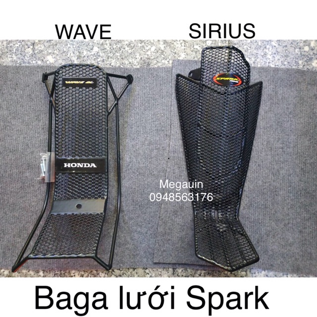 Baga lưới SPARK lắp WAVE A 2006-2021, Wave 50cc, Sirius