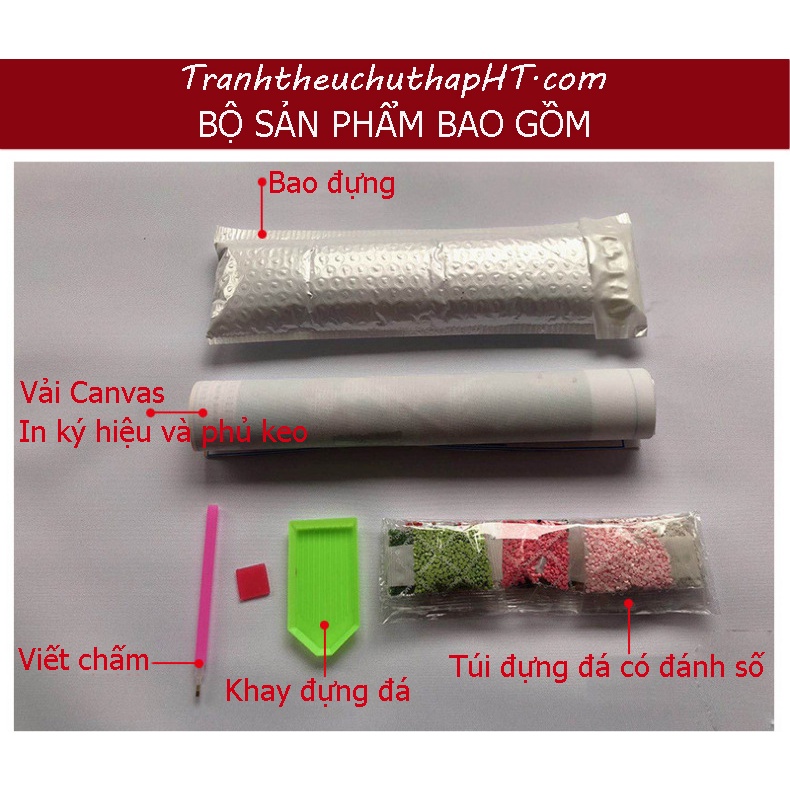 Tranh đính đá tự làm - Bộ Tranh Đính Đá 5D DIY Hình Độc Đáo mẫu dành cho các bé