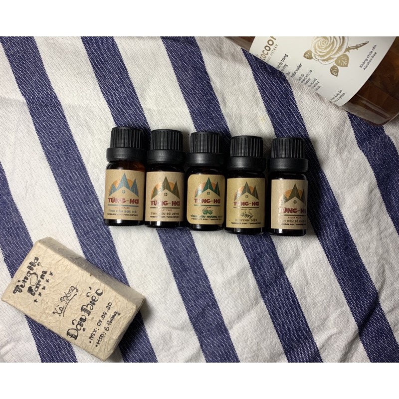 TINH DẦU 100% ORGANIC 10ml - Tùng Hạ Farm từ Đà Lạt giúp giảm căng thẳng mệt mỏi