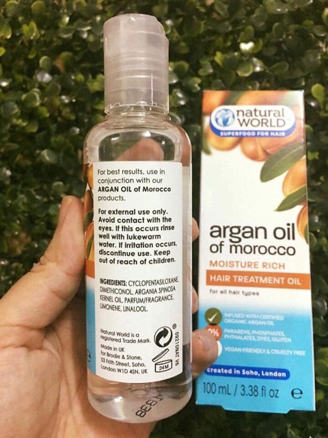 Tinh dầu dưỡng tóc ARGAN OIL of MOROCCO