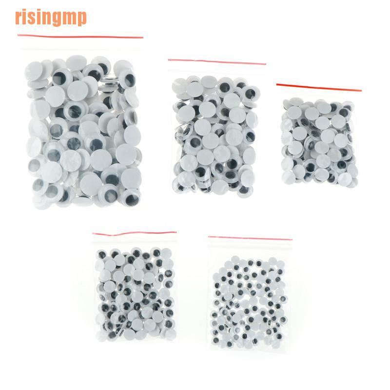 Bộ 100 Mắt Nhựa 6-15mm Tự Dính Cho Bé