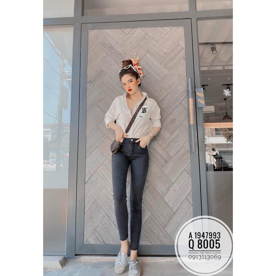 Áo sơ mi trắng 🍓🍓áo sơ mi nữ đi học, thêu chữ TB, stye ulzzang, áo unisex, vải kate thái mềm mát, KPI