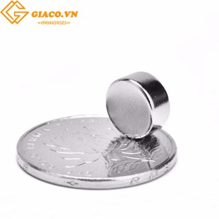 Nam châm trắng tròn D10*5mm