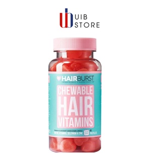 Kẹo HAIRBURST Chewable Hair Vitamins – Kẹo nhai Hairburst Vitamins kích thích mọc tóc 60 viên