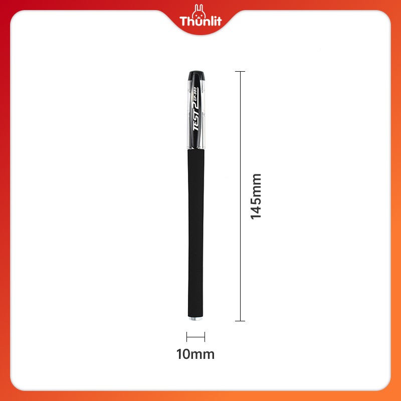 Bút bi mực đen Thunlit ngòi viết 0.5mm