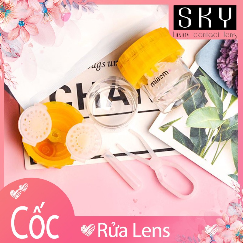 Cốc rửa lens| Ảnh thật+ Video hướng dẫn Sử Dụng