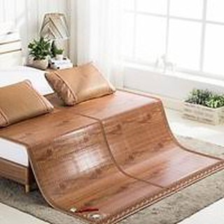 Chiếu trúc tăm vân gỗ để lụa loại đẹp