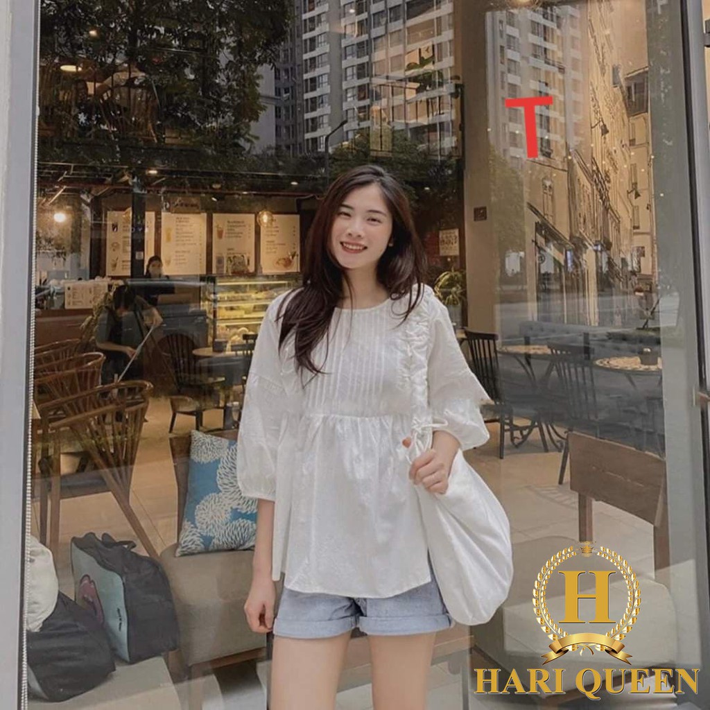 [Mã FAMAYWA giảm 10K đơn 50K] Áo babydoll xếp ly siêu hot DTR0520 | BigBuy360 - bigbuy360.vn