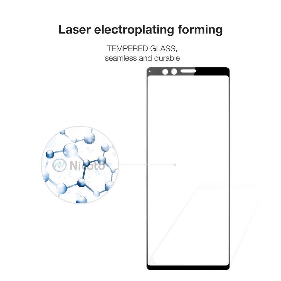 Kính Cường Lực Toàn Màn Hình Chống Nổ Cho Sony Xperia 1 Xperia 1