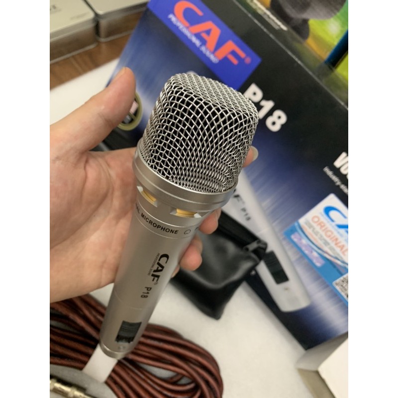 Micro Karaoke CAF P18 có dây Xịn loại 1