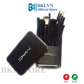 Bộ Cọ Trang Điểm MAC, Set 12 Cây Khác Nhau, Bộ Cọ Trang Điểm Chuyên Nghiệp