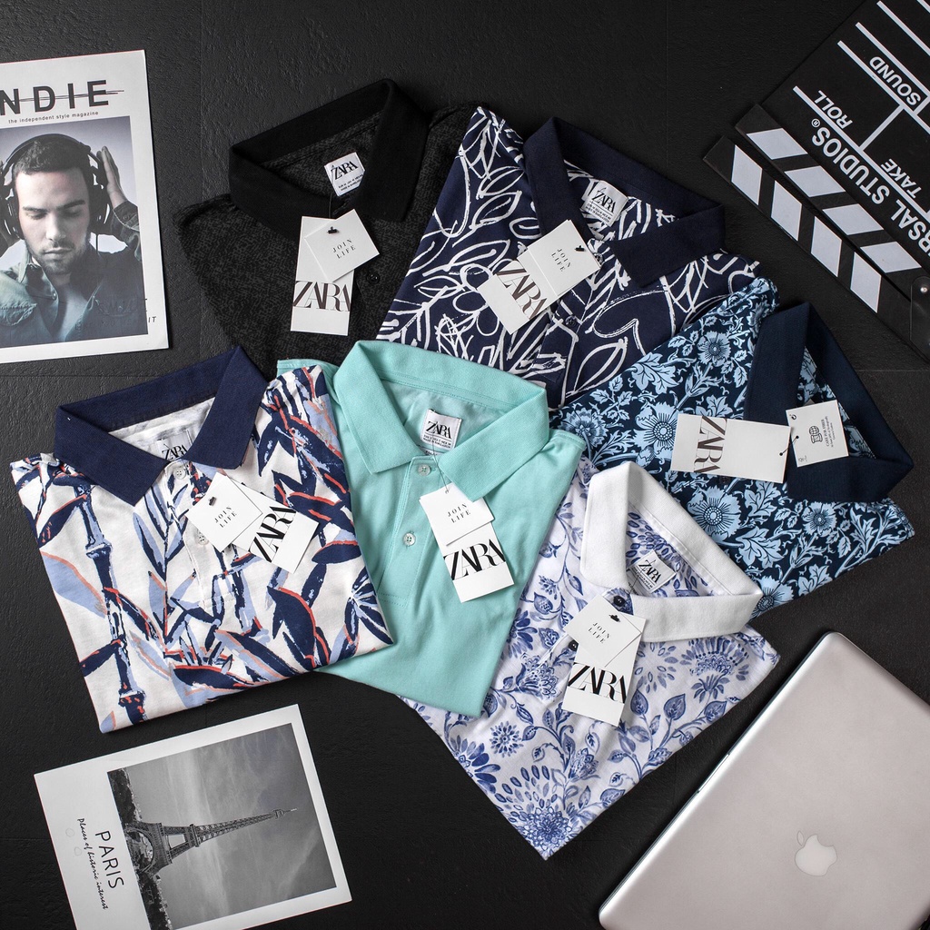 POSSBONGÁo thun có cổ họa tiết S&amp;S5 màu đẹp chất ngất không quất là sai lầmđẹpcháyhàng vài mã rồi anh em