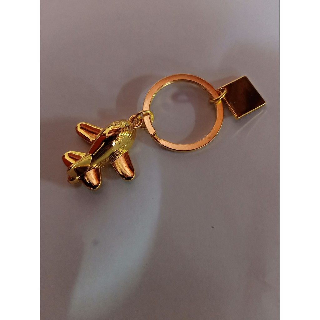 Móc khóa Inox, móc khóa máy bay