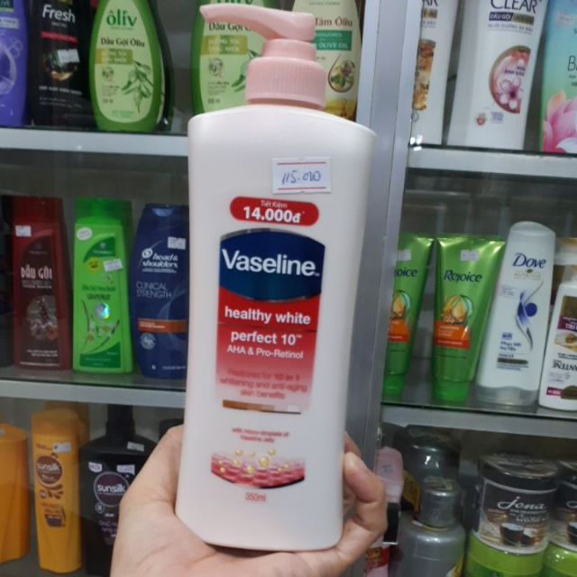 DƯỠNG THỂ VASELINE 350ML 10 CÔNG DỤNG