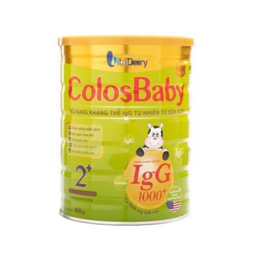 Sữa Non Colosbaby 1000IgG 800g Số 0+ 1+ 2+ Colos for Mum Mẫu Mới Date T3.2023