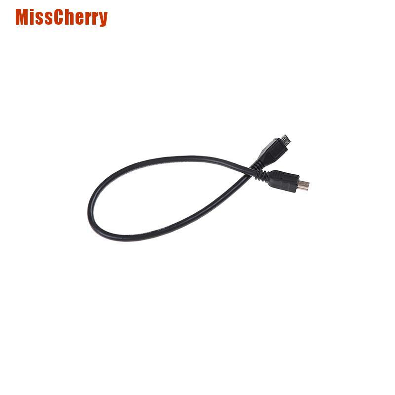 Dây Cáp Chuyển Đổi Đầu Micro Usb Type B Đực Sang Mini Usb Type B