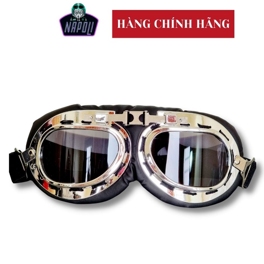 Kính phi công gắn mũ bảo hiểm, nón bảo hiểm cao cấp nhiều màu dành cho nam nữ