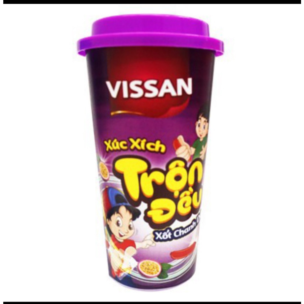 Xúc Xích Lắc Vissan các loại Hộp 4 cây 62 gram