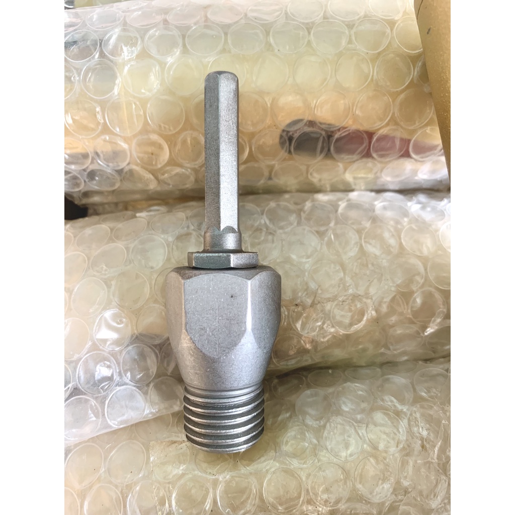 Combo mũi khoét rút lõi và đầu chuyển ren máy khoan