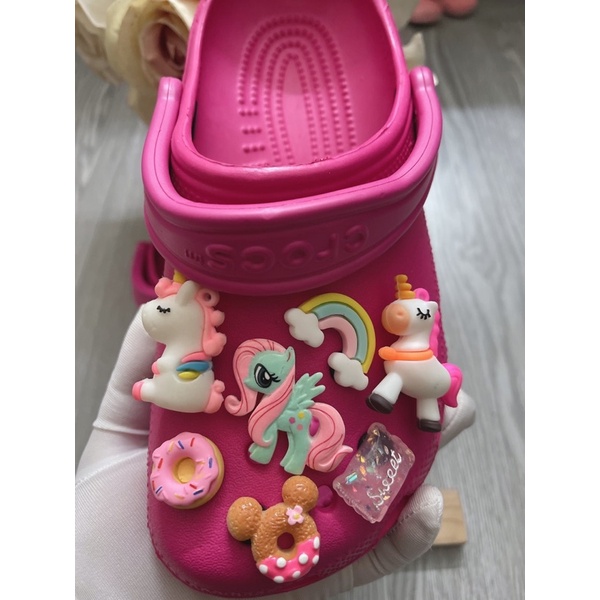 Dép sandal có quai hậu hàng xuất dư gấu nhũ