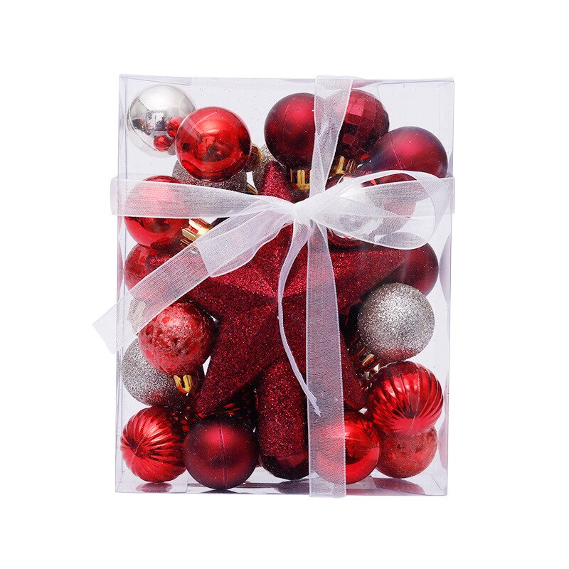 Set 30 Trái Châu Trang Trí Giáng Sinh Năm Mới