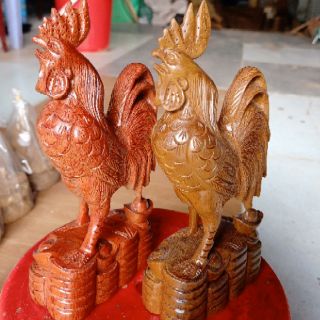 Tượng con giáp gà tài lộc