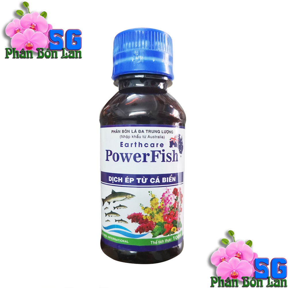 DỊCH CÁ POWERFISH Chai 100ml – DỊCH ÉP TỪ CÁ BIỂN 100%