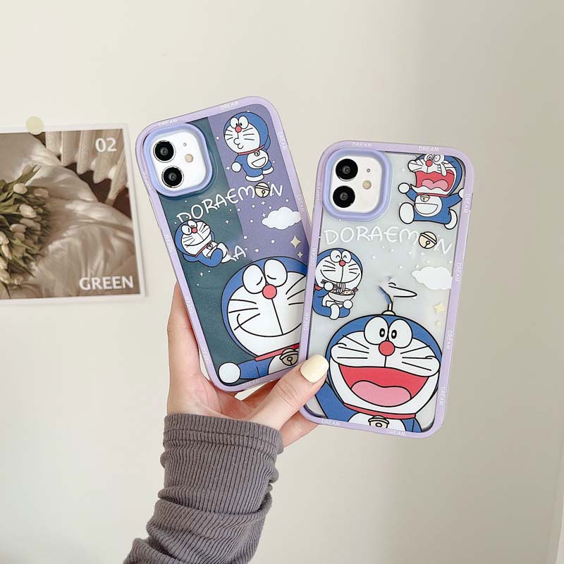 Ốp Điện Thoại TPU Mềm Chống Sốc Hình Chú Mèo Đang Ngủ Cho Iphone 13 12 11 Pro Promax 6 6S 7 8 Plus X XR XSMax SE