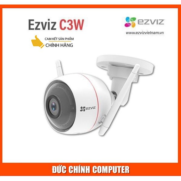 [Mã ELMS5 giảm 7% đơn 300k] Camera IP wifi ngoài trời EZVIZ CS-CV310 1080P Hàng chính hãng(Hỗ trợ đèn và còi cảnh báo )