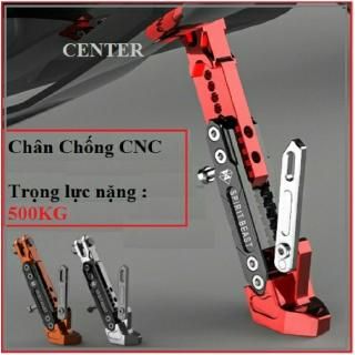  Chân chống nghiêng CNC dành cho mọi xe máy có thể tăng chỉnh ngắn dài cao cấp kiểu phụ kiện đi kèm gồm 1 lò xo 