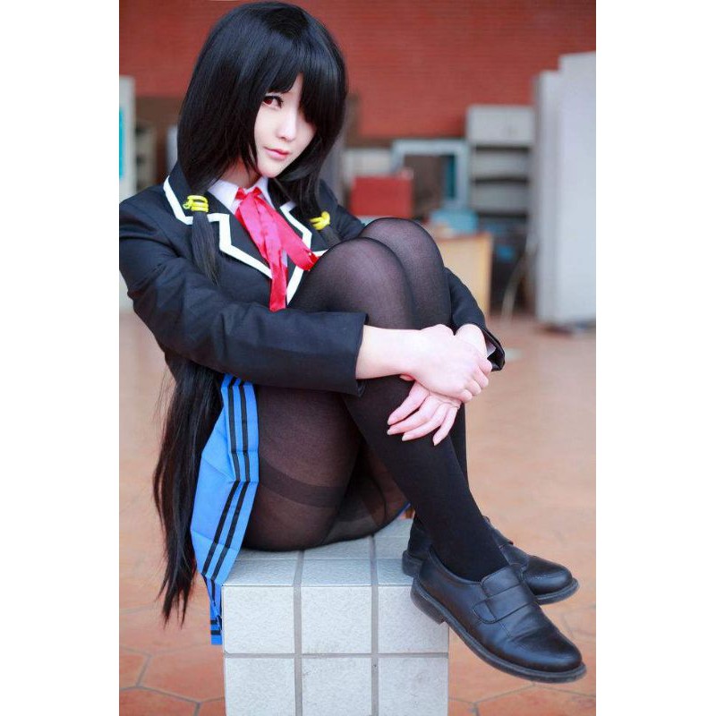 Set trang phục cosplay hoá trang Date a live Kurumi Yoshino Tohka
