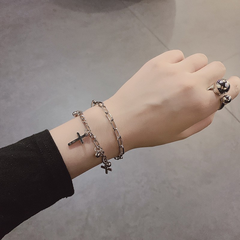 [Mã FAMAYFA giảm 10K đơn 50K] 1 Vòng Tay Nhiều Lớp Đính Hạt Tròn | BigBuy360 - bigbuy360.vn