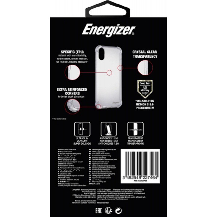 Ốp lưng chống sốc 1.2m Energizer CO12IP65 cho iPhone Xs Max