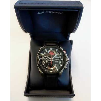 Đồng Hồ Nam Casio Edifice EFR-540-1AVUDF Dây Nhựa Màu Đen - Thiết Kế Mặt 3D chống nước độ sâu 200m bảo hành quốc tế .