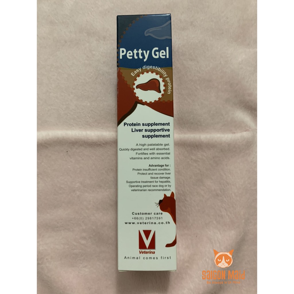 Gel ăn bổ sung chất dinh dưỡng cho chó mèo-Petty Gel