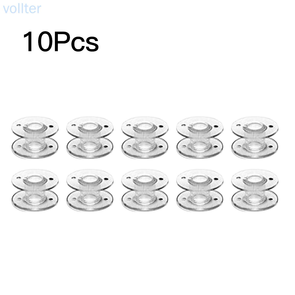 Set 10 Ống Chỉ Nhựa Cho Máy May Cs-100T / Cs-6000 / Cs-6000I / Cs-6000T