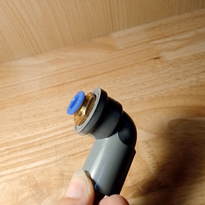 Đầu chuyển đổi cút 21 ra nối nhanh phi 6-12mm