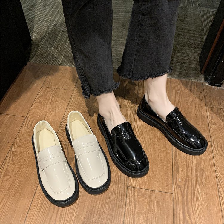 Giày Lười Đế Dày Da PU Thời Trang Dành Cho Nữ | BigBuy360 - bigbuy360.vn