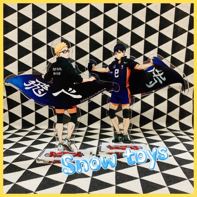 Mô Hình Standee acrylic anime hình Haikyuu - mô hình nhân vật haikyu Hinata Shoyo Sugawara Koshi Tobio