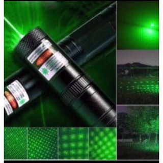 Đèn pin laser 303 tia xanh