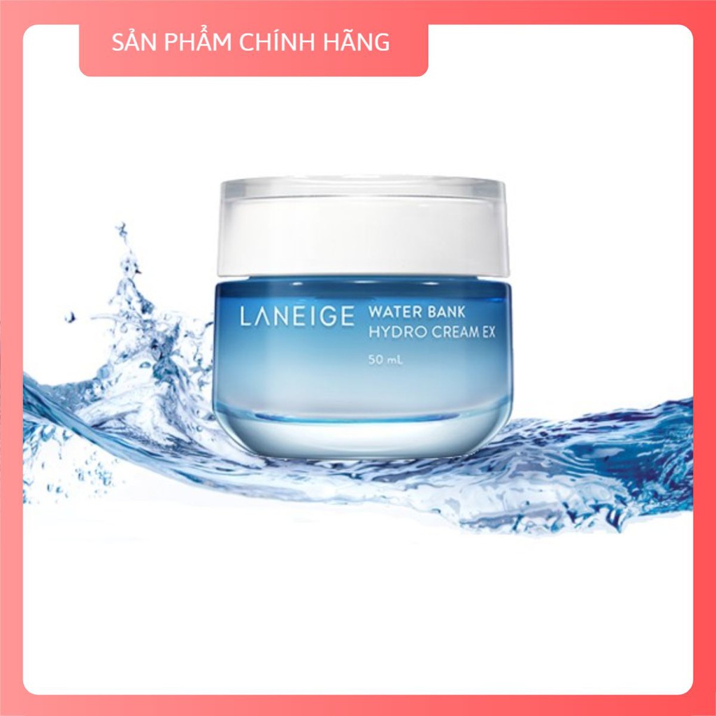 [HÀNG MỚI VỀ] Kem Dưỡng Ẩm Cấp Nước Laneige Water Bank Hydro Cream EX 50g | BigBuy360 - bigbuy360.vn