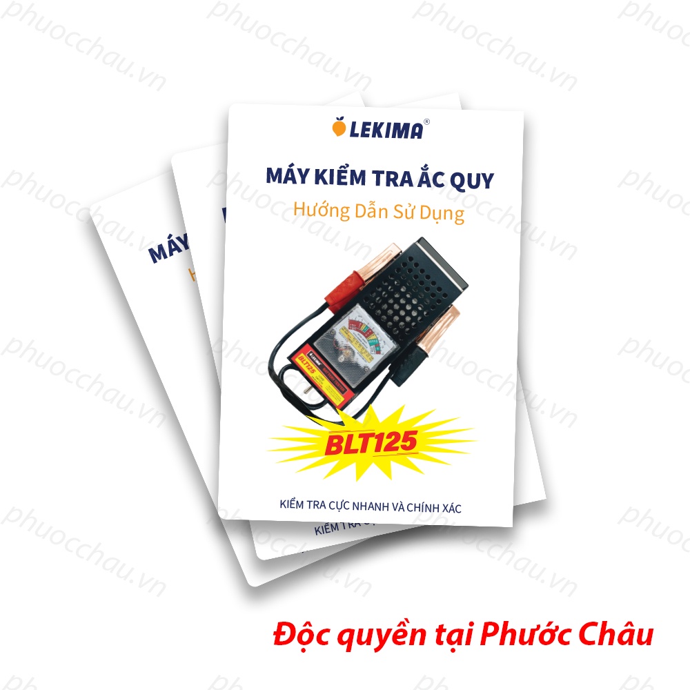 Thiết bị kiểm tra bình ắc quy LEKIMA BLT125 xe máy, ô tô , máy kiểm tra bình ắc quy lên đến 200Ah, nhanh chóng, tiện lợi