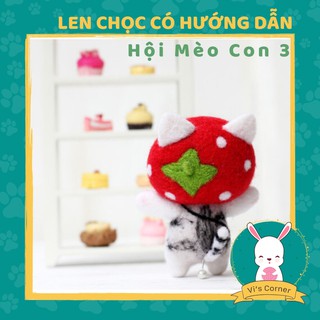 [Len chọc có hướng dẫn] BỘ KIT HỘI MÈO CON 3