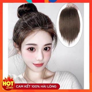Tóc giả che hói - tóc giả kẹp phồng che hói mái