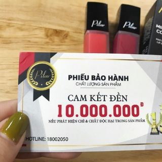 Son Kem Lì Pilar Màu Đỏ Ruby