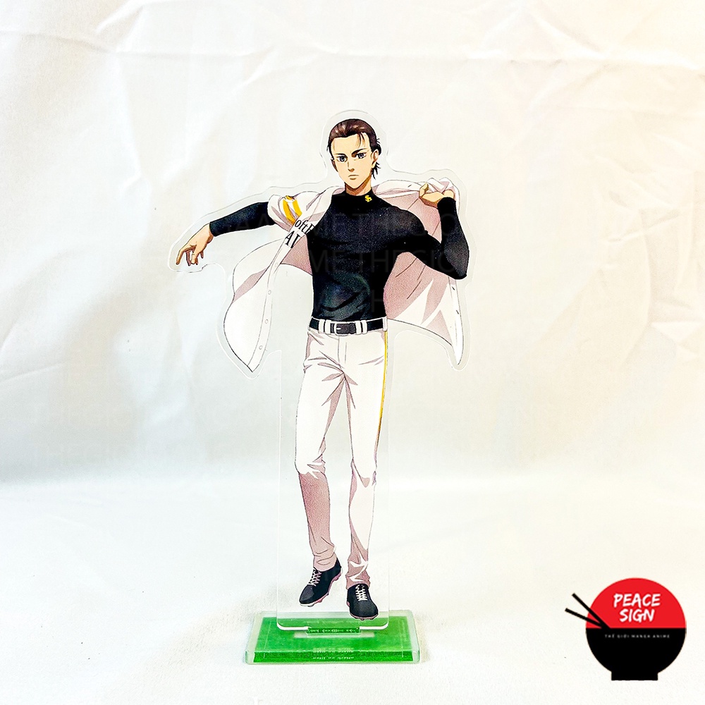 Mô hình ATTACK ON TITAN ver BÓNG CHÀY standee Đại chiến Titan tượng acrylic anime mica chibi trang trí trưng bày