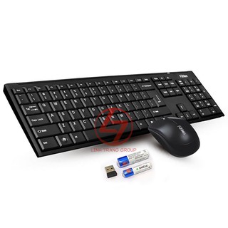 Bộ bàn phím chuột không dây Fuhlen A120G chính hãng - tem Ninza bảo hành 2 năm PC11