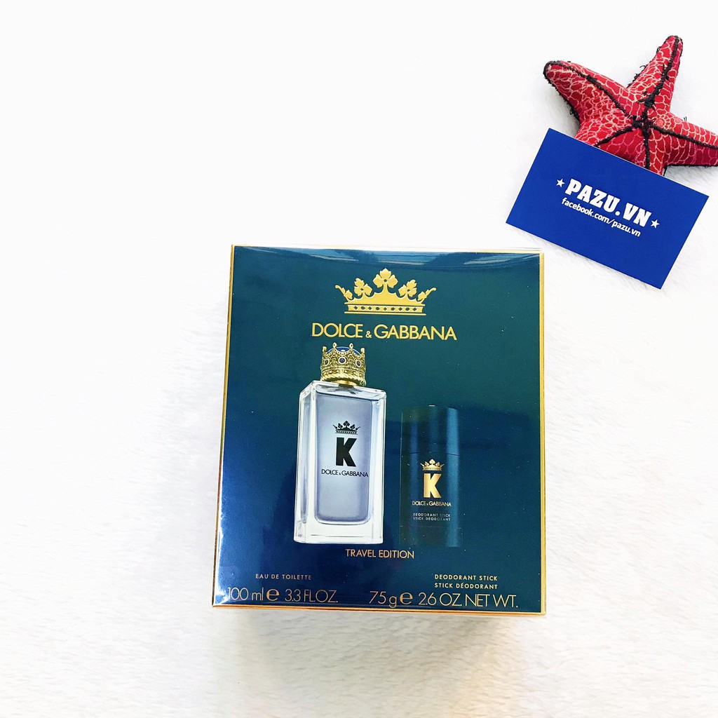 Set Nước hoa Dolce & Gabbana K EDT